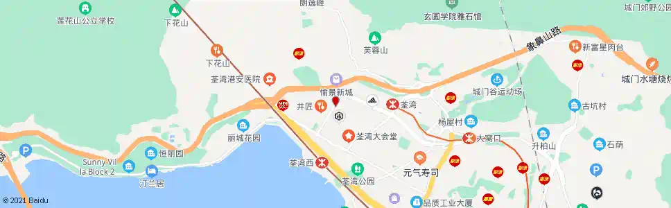 香港大湧道福來邨_巴士站地圖_香港巴士_妙搜巴士搜尋2025