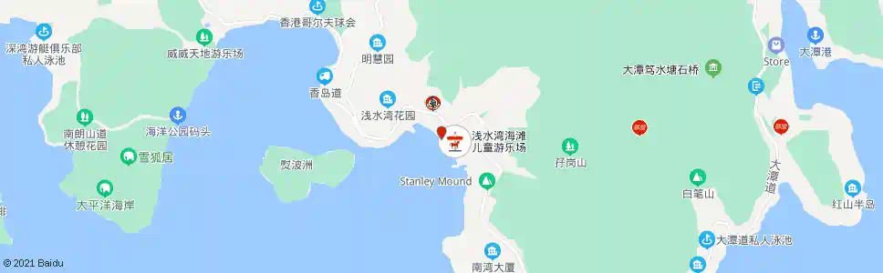 香港淺水灣泳灘_巴士站地圖_香港巴士_妙搜巴士搜尋2025