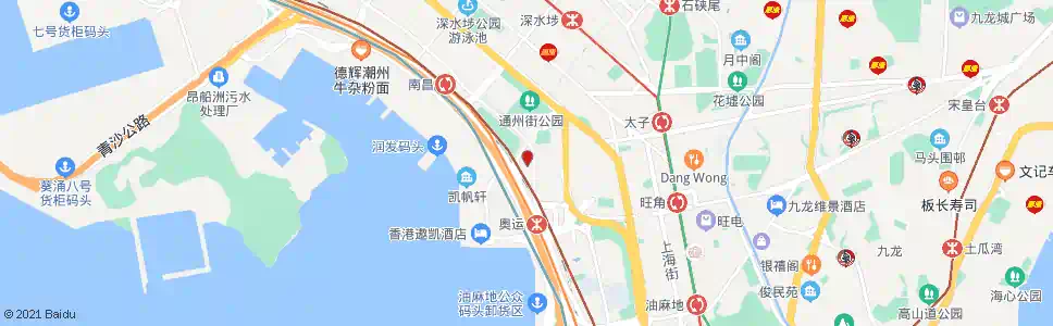 香港君匯港對面(近中匯街)_巴士站地圖_香港巴士_妙搜巴士搜尋2025