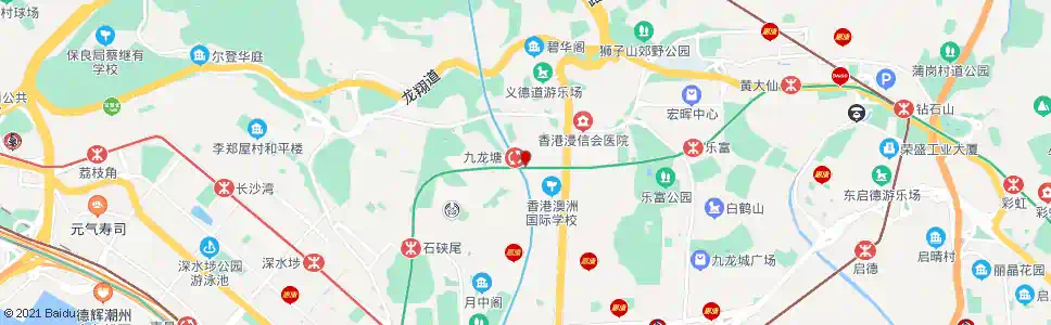 香港九龍塘站_巴士站地圖_香港巴士_妙搜巴士搜尋2025