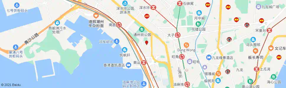 香港中匯街(深旺道)_巴士站地圖_香港巴士_妙搜巴士搜尋2025