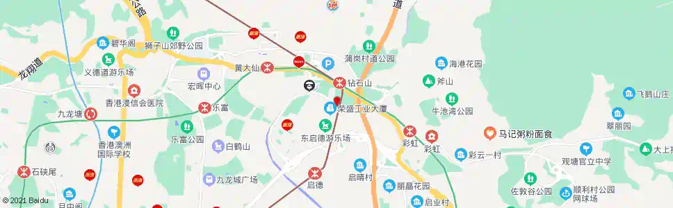 香港彩虹道_巴士站地圖_香港巴士_妙搜巴士搜尋2025