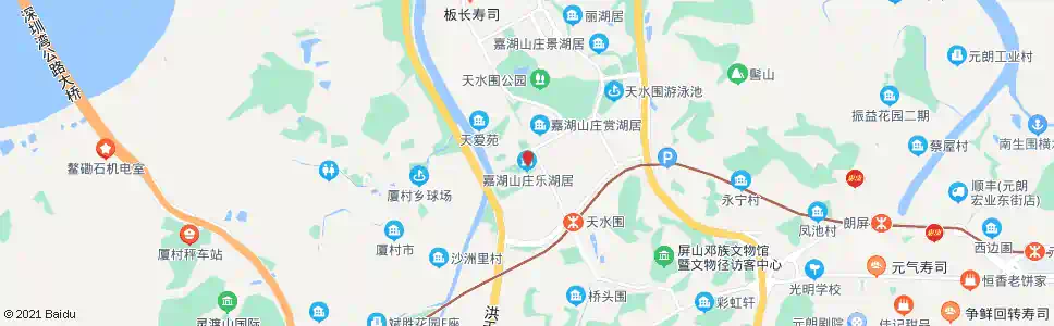 香港嘉湖山莊美湖居_巴士站地圖_香港巴士_妙搜巴士搜尋2025