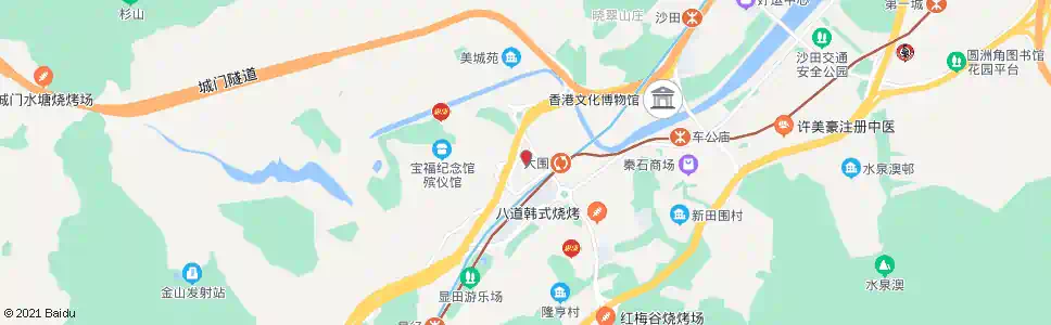 香港海福花園(美田路)_巴士站地圖_香港巴士_妙搜巴士搜尋2025