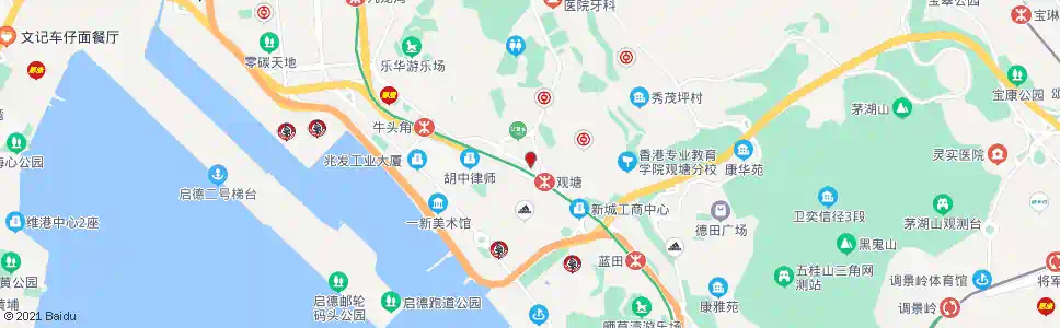 香港觀塘(裕民坊)總站_巴士站地圖_香港巴士_妙搜巴士搜尋2025