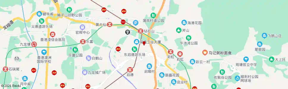 香港彩虹公共交通(採頤花園)_巴士站地圖_香港巴士_妙搜巴士搜尋2025