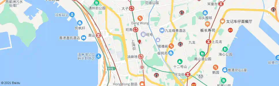 香港旺角豉油街_巴士站地圖_香港巴士_妙搜巴士搜尋2025