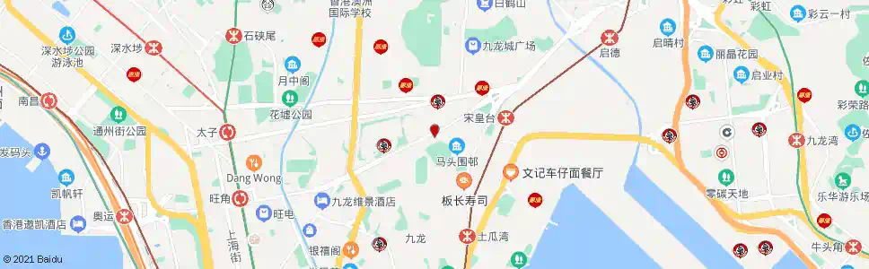 香港九龍城警署_巴士站地圖_香港巴士_妙搜巴士搜尋2025