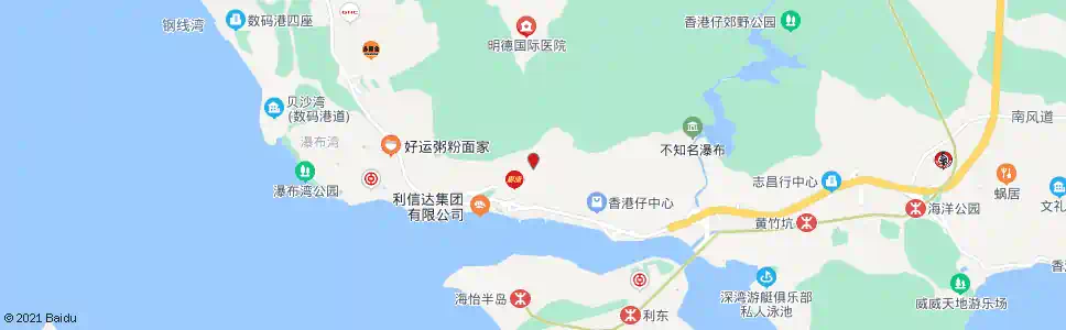 香港田灣商場(田灣街)_巴士站地圖_香港巴士_妙搜巴士搜尋2025