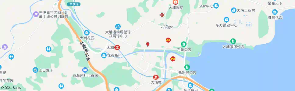 香港大埔文娛中心_巴士站地圖_香港巴士_妙搜巴士搜尋2025