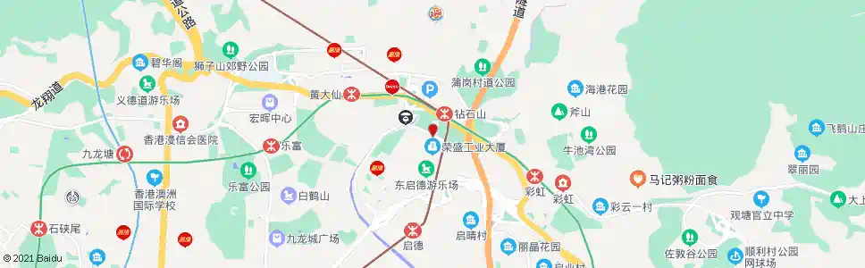 香港新蒲崗四美街_巴士站地圖_香港巴士_妙搜巴士搜尋2025