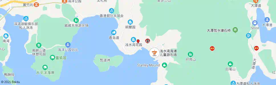 香港長沙海灘_巴士站地圖_香港巴士_妙搜巴士搜尋2025