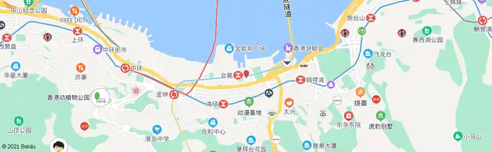 香港灣仔訓練池_巴士站地圖_香港巴士_妙搜巴士搜尋2025