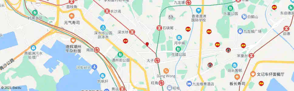香港深水埗楓樹街_巴士站地圖_香港巴士_妙搜巴士搜尋2025