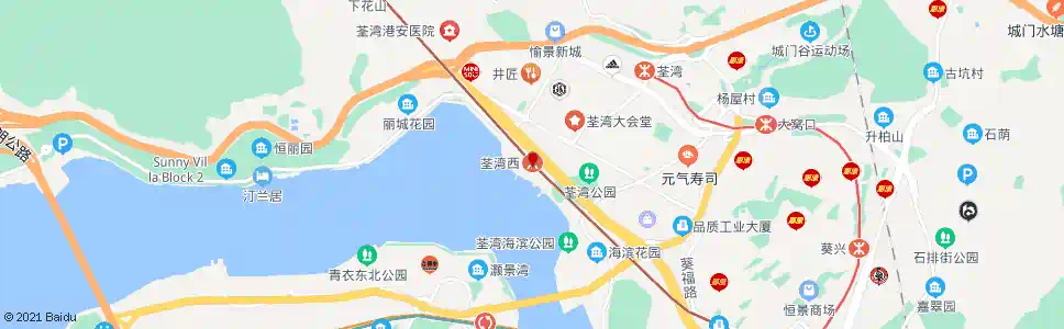 香港荃灣西站_巴士站地圖_香港巴士_妙搜巴士搜尋2025