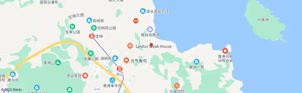 香港銀線灣廣場_巴士站地圖_香港巴士_妙搜巴士搜尋2025