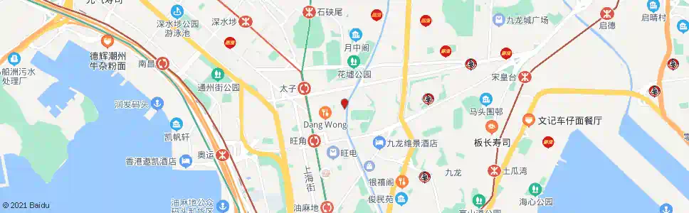 香港新世紀廣場(旺角東站)_巴士站地圖_香港巴士_妙搜巴士搜尋2025