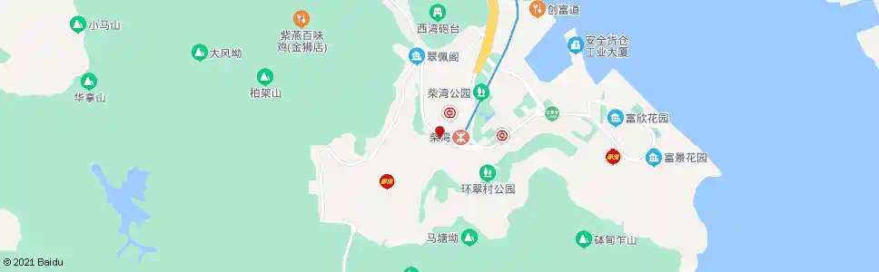 香港柴灣工業城_巴士站地圖_香港巴士_妙搜巴士搜尋2025