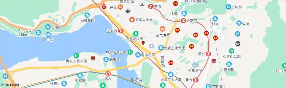 香港德士古道(荃灣工業中心)_巴士站地圖_香港巴士_妙搜巴士搜尋2025