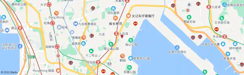 香港浙江街_巴士站地圖_香港巴士_妙搜巴士搜尋2025