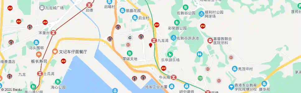 香港海港花園總站_巴士站地圖_香港巴士_妙搜巴士搜尋2025