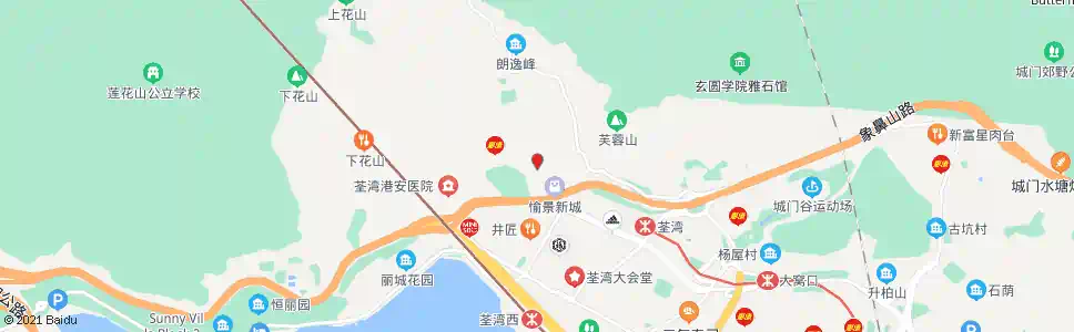 香港荃景花園第二期_巴士站地圖_香港巴士_妙搜巴士搜尋2025