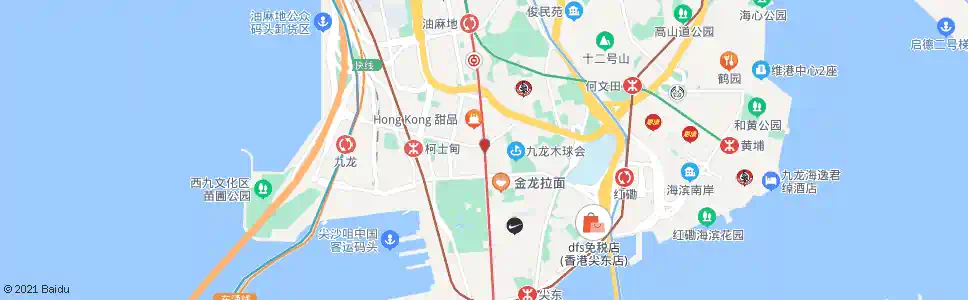 香港佐敦道地鐵站_巴士站地圖_香港巴士_妙搜巴士搜尋2025
