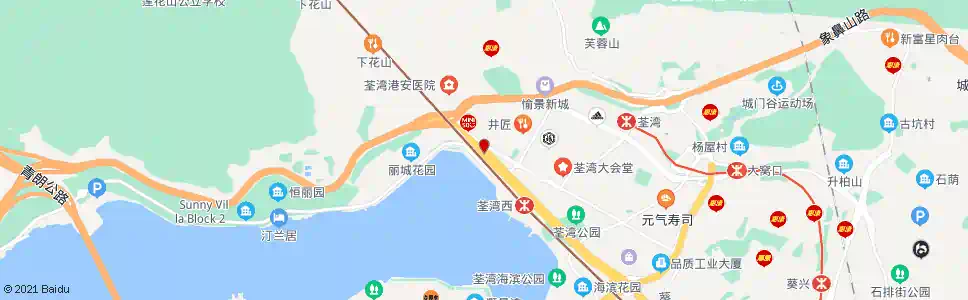 香港荃灣站(南豐中心)_巴士站地圖_香港巴士_妙搜巴士搜尋2025