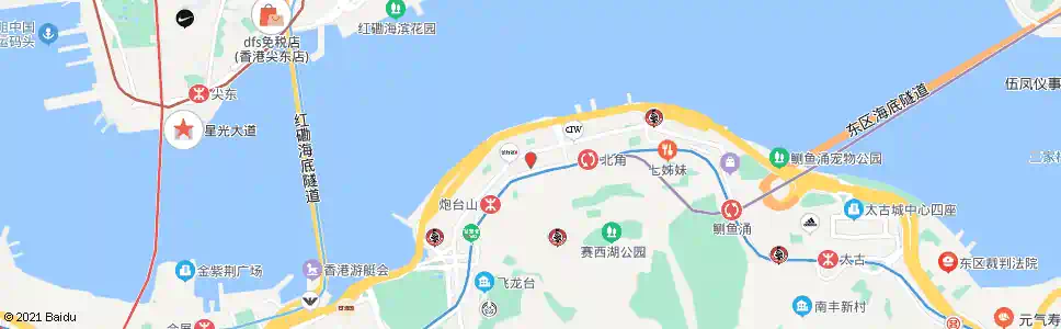 香港北角(百福道)_巴士站地圖_香港巴士_妙搜巴士搜尋2025