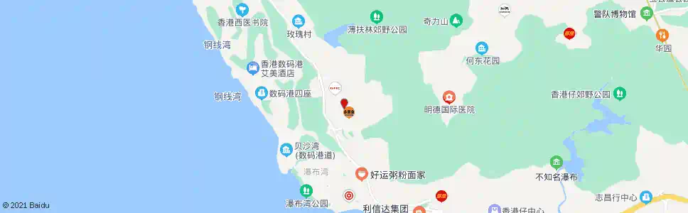 香港置富花園富俊苑_巴士站地圖_香港巴士_妙搜巴士搜尋2025