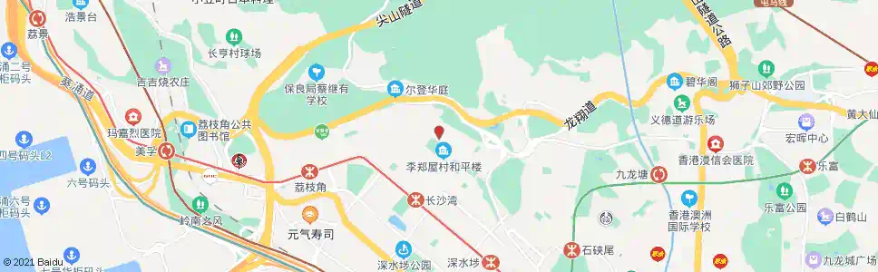 香港佛教大雄中學_巴士站地圖_香港巴士_妙搜巴士搜尋2025