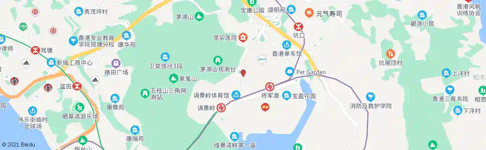 香港將軍澳中心唐明苑_巴士站地圖_香港巴士_妙搜巴士搜尋2025