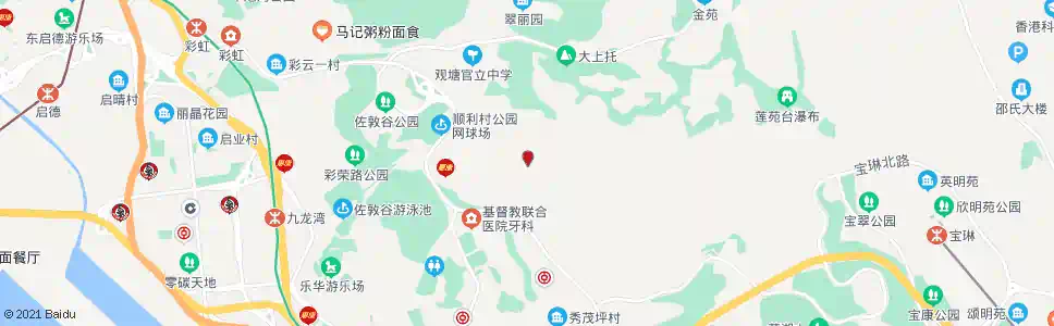 香港黃竹坑邨一座_巴士站地圖_香港巴士_妙搜巴士搜尋2025