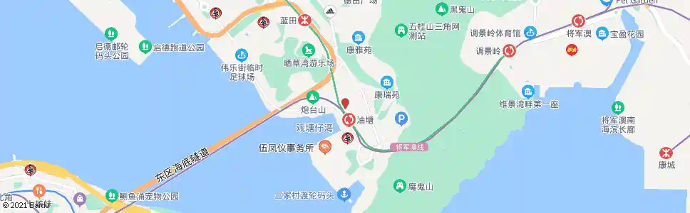 香港油麗邨_巴士站地圖_香港巴士_妙搜巴士搜尋2025