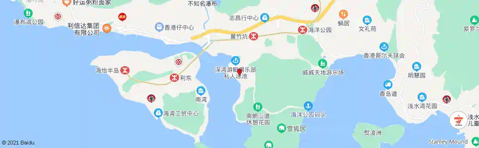 香港深灣(雅濤閣)_巴士站地圖_香港巴士_妙搜巴士搜尋2025