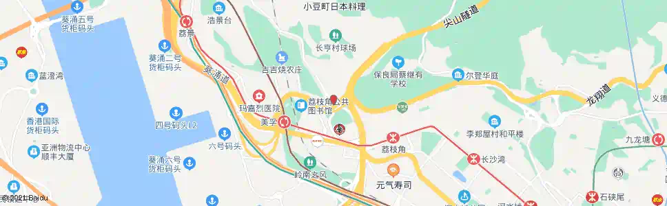 香港杏花新城(西翼)_巴士站地圖_香港巴士_妙搜巴士搜尋2025