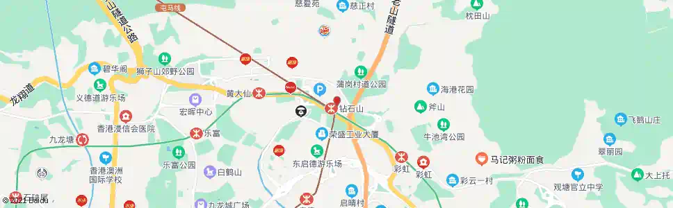 香港荷里活廣場_巴士站地圖_香港巴士_妙搜巴士搜尋2025