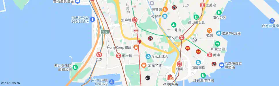 香港北海街(逸東酒店)_巴士站地圖_香港巴士_妙搜巴士搜尋2025