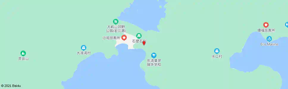 香港石壁坳引水道通道_巴士站地圖_香港巴士_妙搜巴士搜尋2025