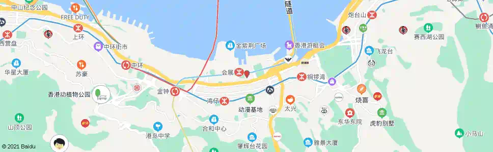香港灣景中心大廈_巴士站地圖_香港巴士_妙搜巴士搜尋2025
