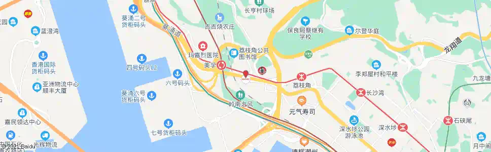 香港美孚巴士總站_巴士站地圖_香港巴士_妙搜巴士搜尋2025