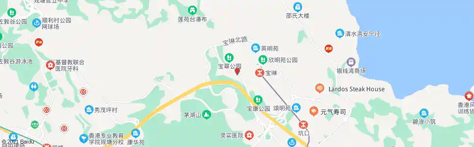 香港寶豐路(寶琳站)_巴士站地圖_香港巴士_妙搜巴士搜尋2025