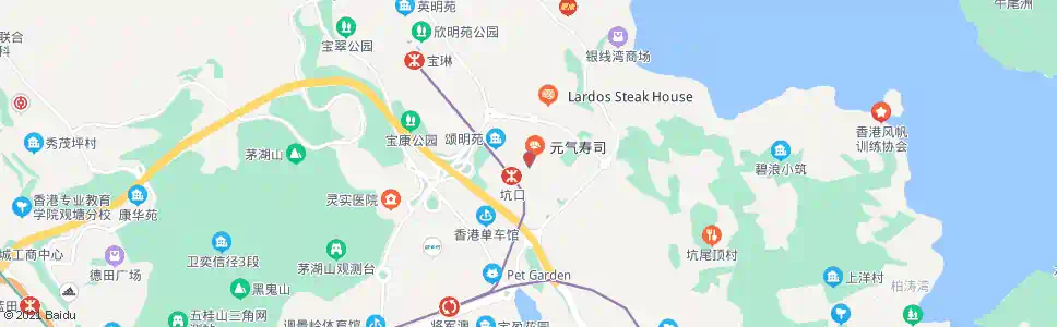 香港重華路(東港城)_巴士站地圖_香港巴士_妙搜巴士搜尋2025