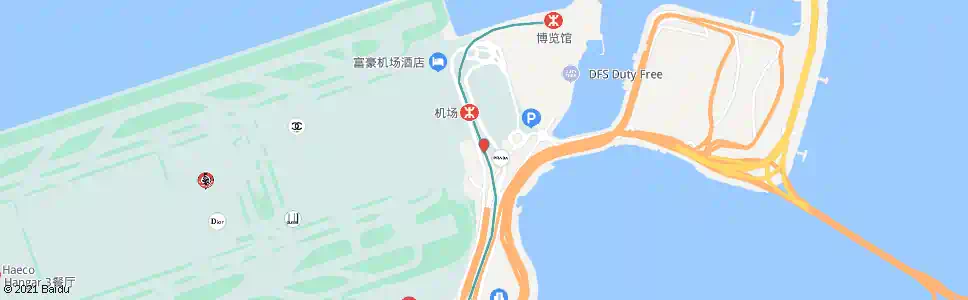香港機場(地面運輸中心)_巴士站地圖_香港巴士_妙搜巴士搜尋2025