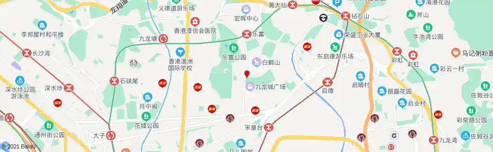 香港侯王古廟香港創意書院_巴士站地圖_香港巴士_妙搜巴士搜尋2025