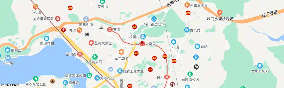 香港大窩口鐵路站_巴士站地圖_香港巴士_妙搜巴士搜尋2025