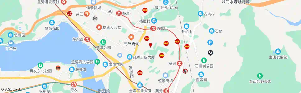 香港大窩口邨富華樓_巴士站地圖_香港巴士_妙搜巴士搜尋2025