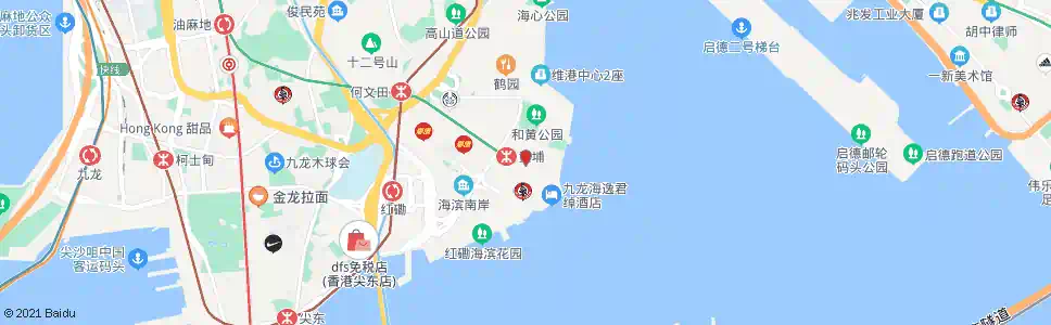 香港黃埔花園總站_巴士站地圖_香港巴士_妙搜巴士搜尋2025