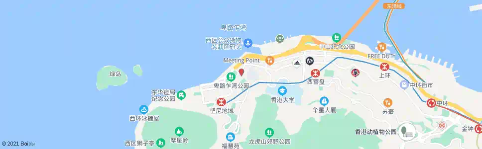 香港西祥街_巴士站地圖_香港巴士_妙搜巴士搜尋2025