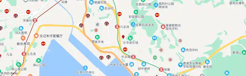 香港牛頭角上邨_巴士站地圖_香港巴士_妙搜巴士搜尋2025